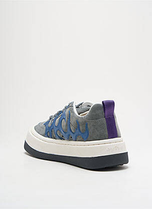 Adidași toc platformă toc de 4 la 6 cm gri EYTYS femeie