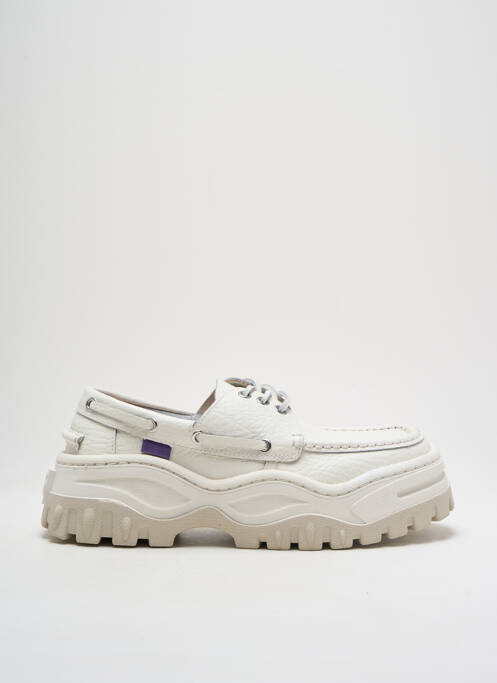 Pantofi de barcă alb EYTYS femeie