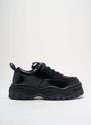 Adidași toc platformă toc de 4 la 6 cm negru EYTYS femeie