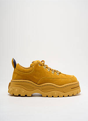 Adidași toc platformă toc de 4 la 6 cm galben EYTYS femeie