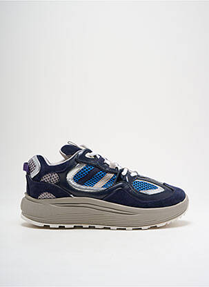 Adidași material neted toc de 4 la 6 cm albastru EYTYS femeie