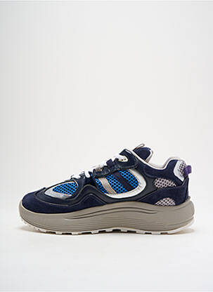 Adidași material neted toc de 4 la 6 cm albastru EYTYS femeie