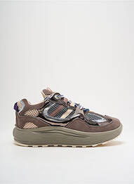 Adidași material neted toc de 4 la 6 cm maro EYTYS femme