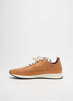 Adidași material neted vârf rotund maro HUB bărbat