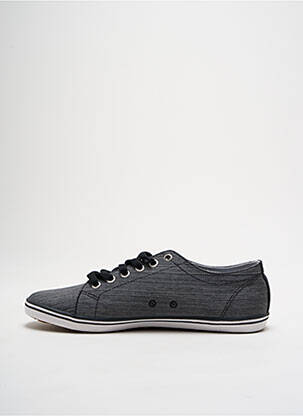 Adidași vârf rotund vârf rotund negru FRED PERRY bărbat