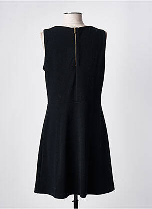 Rochie midi fără mâneci fără mâneci negru UNO PIU UNO femeie