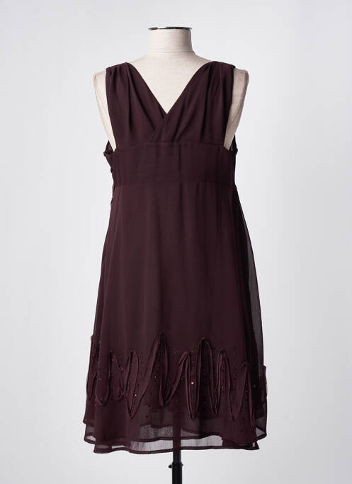 Rochie midi roșu MAIS IL EST OU LE SOLEIL femeie