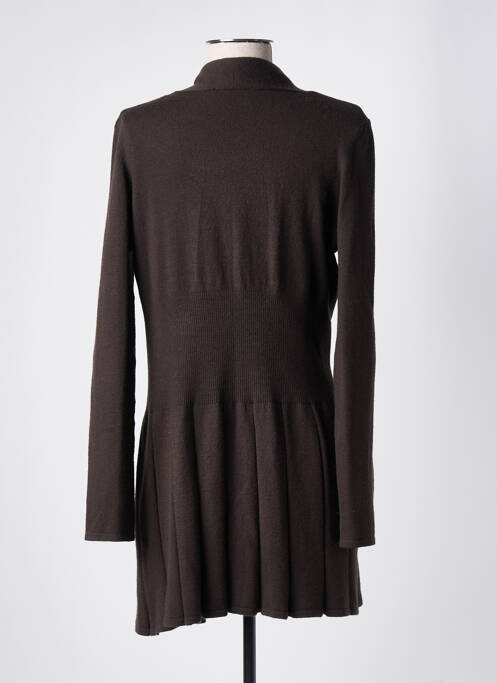 Vestă cu mâneci lungi maro MYRINE & ME femeie