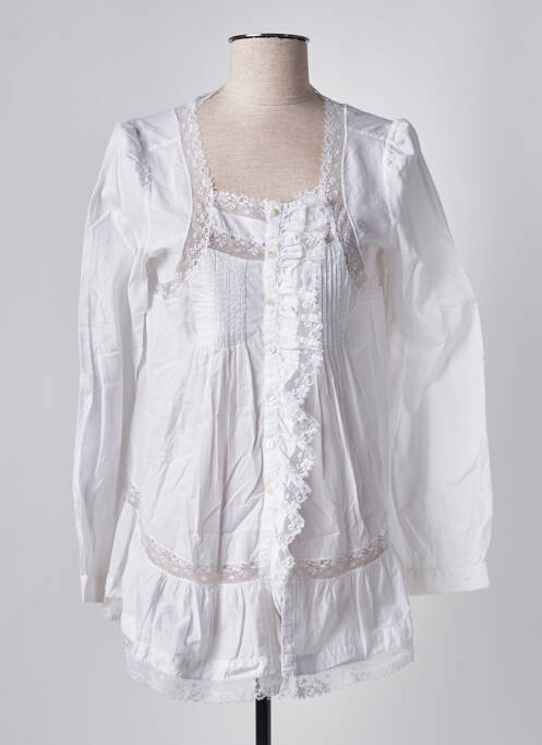 Tunică mâneci lungi alb STELLA FOREST femeie