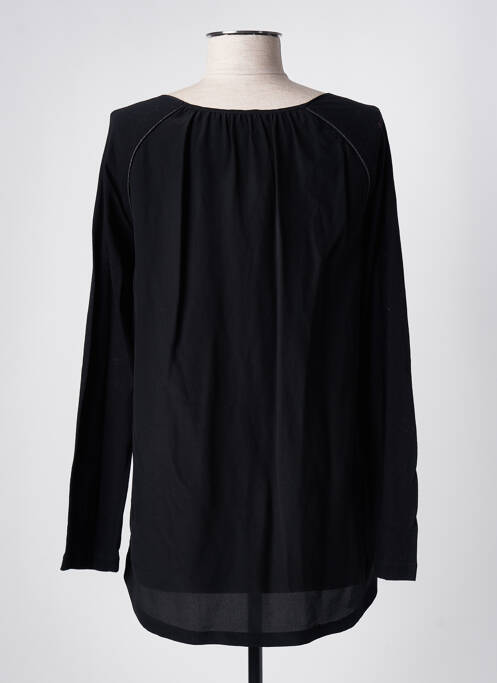 Tricou negru DES PETITS HAUTS femeie