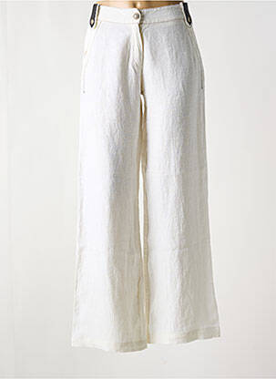 Pantalon evazat bej ELISA CAVALETTI femeie