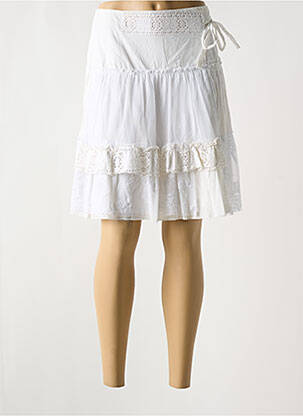 Fustă scurtă alb MYRINE & ME femeie