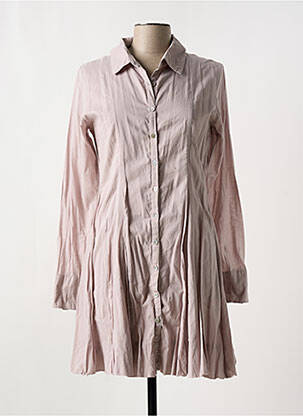 Rochie scurtă maro MAIS IL EST OU LE SOLEIL femeie