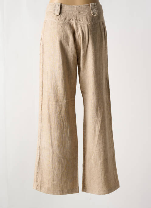 Pantalon evazat bej ELISA CAVALETTI femeie