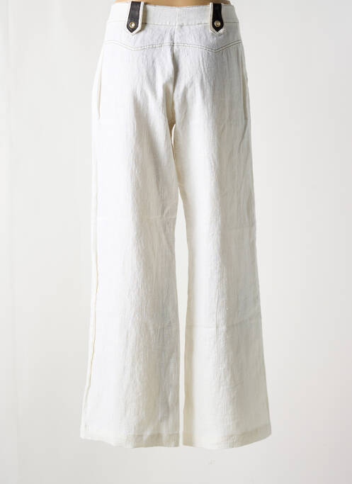 Pantalon evazat bej ELISA CAVALETTI femeie