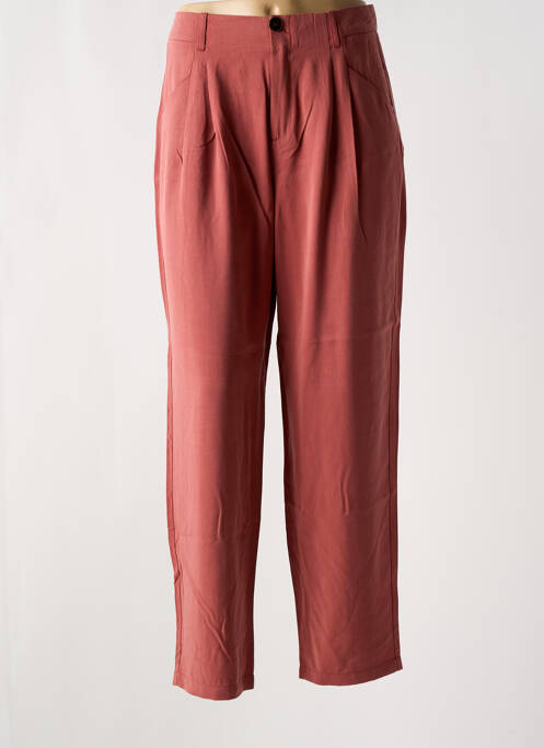 Pantalon drept roz ONE STEP femeie