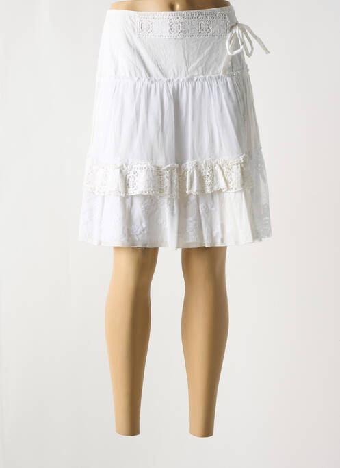 Fustă scurtă alb MYRINE & ME femeie