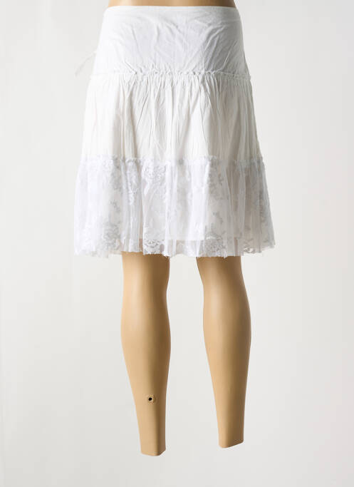 Fustă scurtă alb MYRINE & ME femeie