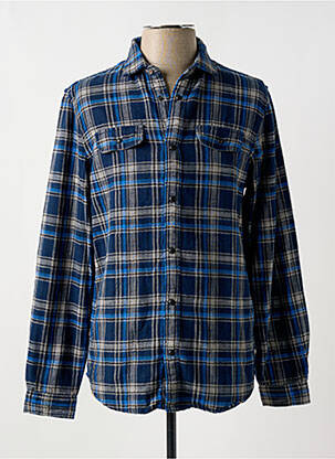 Cămașă cu mâneci lungi albastru PETROL INDUSTRIES bărbat