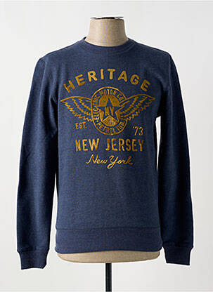 Hanorac albastru PETROL INDUSTRIES bărbat