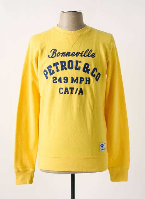 Hanorac galben PETROL INDUSTRIES bărbat