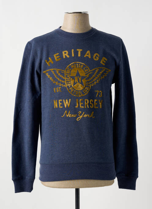 Hanorac albastru PETROL INDUSTRIES bărbat