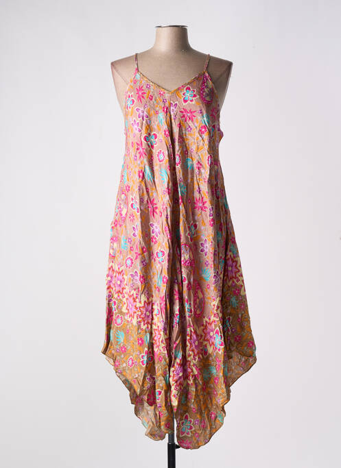 Rochie lungă maro MJ FASHION femeie