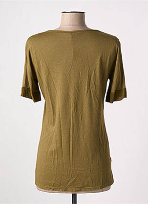 Top croială fluidă mâneci scurte verde LA FÉE ATELIER BY LA FÉE MARABOUTÉE femeie