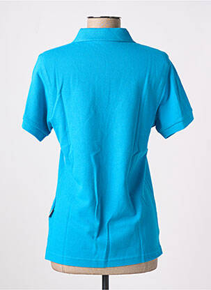 Polo croială dreaptă mâneci scurte albastru SLAZENGER femeie