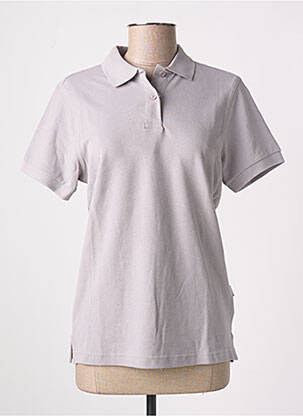 Polo croială dreaptă mâneci scurte gri SLAZENGER femeie