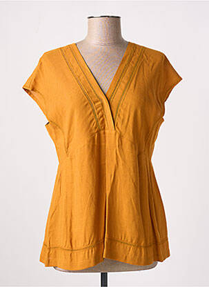 Bluză galben COMPTOIR DES COTONNIERS femeie