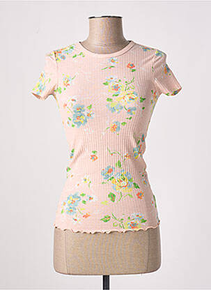 Tricou croială cambrată mâneci scurte roz RALPH LAUREN femeie