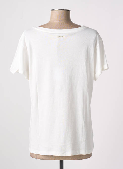 Tricou alb HUMILITY femeie