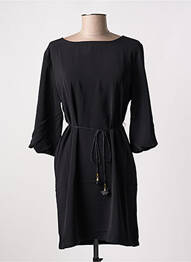 Rochie scurtă mâneci 3/4 mâneci 3/4 negru SKATÏE femme