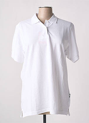 Polo elasticitate mâneci scurte alb SLAZENGER femeie
