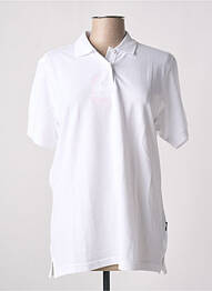 Polo elasticitate mâneci scurte alb SLAZENGER femme