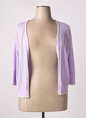 Vestă cu mâneci lungi mâneci 3/4 violet RODIER femeie