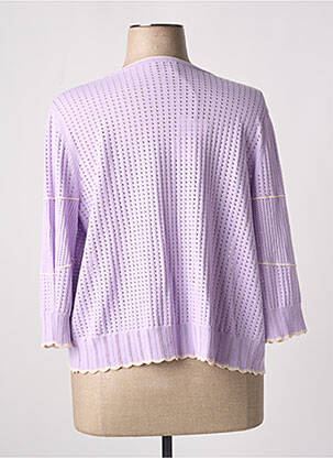 Vestă cu mâneci lungi mâneci 3/4 violet RODIER femeie