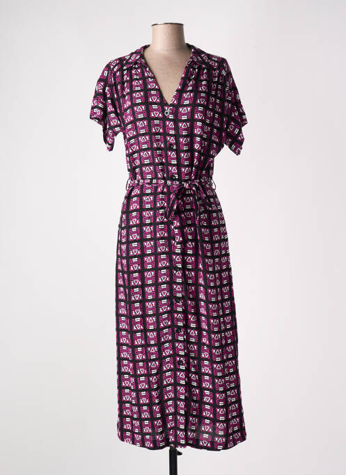 Rochie lungă violet LA FEE MARABOUTEE femeie