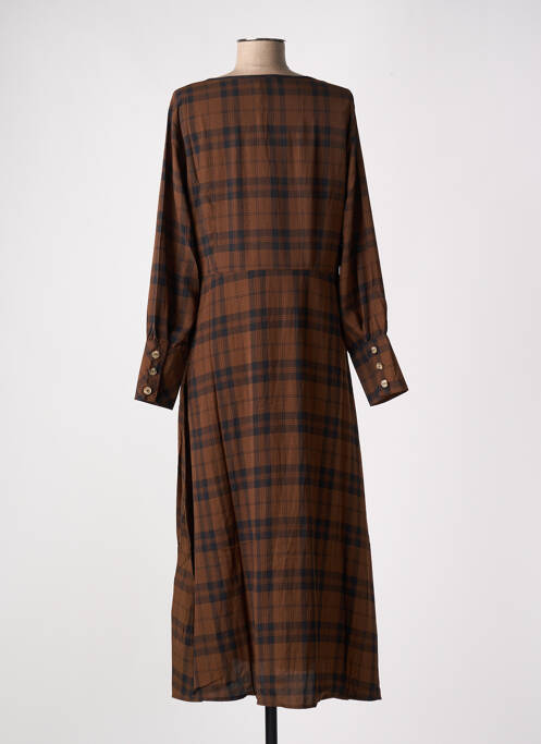 Rochie lungă maro SKATÏE femeie