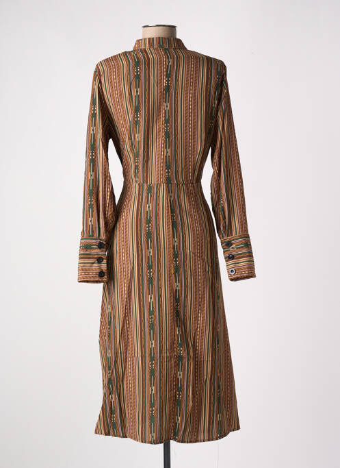 Rochie midi maro SKATÏE femeie