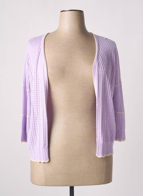 Vestă cu mâneci lungi violet RODIER femeie