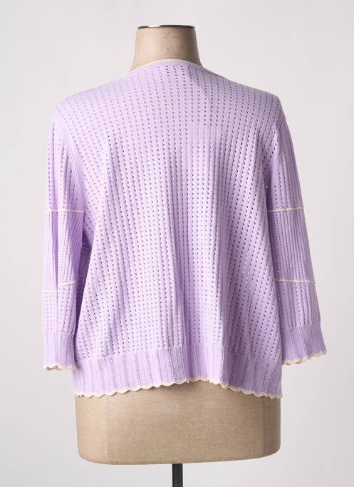 Vestă cu mâneci lungi violet RODIER femeie