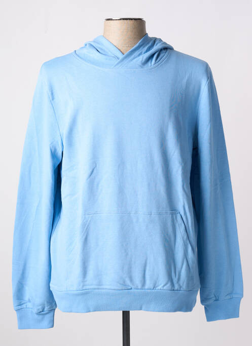 Hanorac cu glugă albastru DEFACTO bărbat