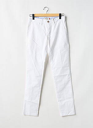 Pantalon chino elasticitate mărime normală alb STATE OF ART bărbat