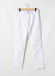 Pantalon chino elasticitate mărime normală alb STATE OF ART bărbat