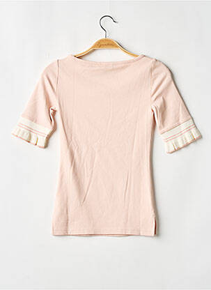 Tricou elasticitate mâneci scurte roz RALPH LAUREN femeie