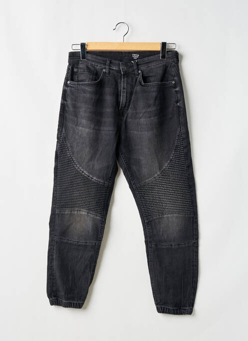 Blugi cu croială dreaptă negru CELIO bărbat