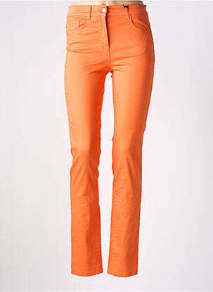 Pantalon slim roz CAROLL femeie