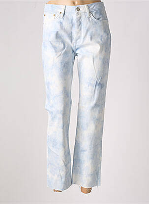 Blugi cu croială dreaptă albastru REIKO femeie